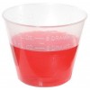 PLASTIC GRADUATED MEDICINE CUPS 1OZ